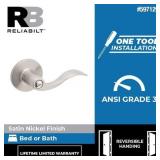 RELIABILT Interior/Bed/Bath Privacy Door Handle