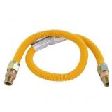EASTMAN 36-in 1/2 -in Outlet SS Gas connector