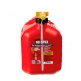 No Spill 5-Gallon Plastic Gasoline Can