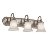 24.02in3Light Traditional Bathroom Vanity lightbar