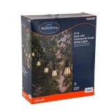 27-ft String Light/10 White-Light LED Edison Bulbs