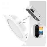 6-in 850 -Lumens Switchable LED Recessed Downlight