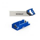 Kobalt Miter Box 14-in Fine finish cut Back Saw