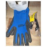 Anti-Fog Safety Glasses and Nylon Everyday Gloves