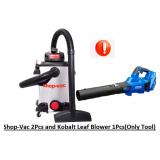 Shop-Vac-2pcs/Leaf Blower-1pcs