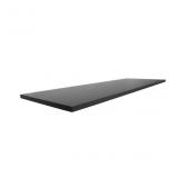 11.7x47.6 Black MDF Rectangular Shelf board 2pcs