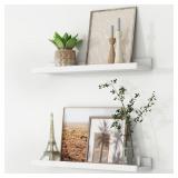 Floating Shelves Set of 2, 24 Inches
