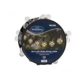 48-ft String Light/100 White-Light LED Globe Bulbs