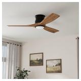 52-in Ceiling Fan/Light/Remote Control with 3Blade