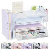 Desk Organizers and Accessories with File Holder