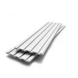 2 Pcs 48-in White Plastic Multipurpose Wall panel