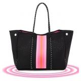 Neoprene Tote Bag for Women - Large Handbag