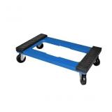 Milwaukee 1000-lb Capacity 4Wheel Blue Resin Dolly