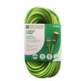 100-ft 2 Prong Green Outdoor Extension Power Cord