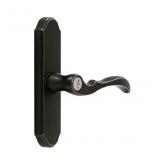 Bronze Lockable Storm door Replacement Handleset