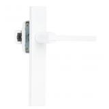 White Lockable Screen/Storm door Replacement Lever