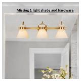 24in 3Light Mid-century Bathroom Vanity light
