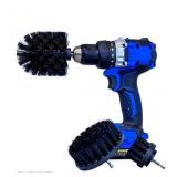 Hard Surface Drill Brush3Pack Power cleaning brush