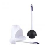 5.5in Rubber Plunger/Storage Caddy Included Handle