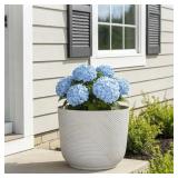 Ivory Resin Indoor/Outdoor Planter