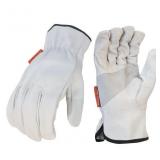CRAFTSMAN X-large White Leather 1 -Pairs