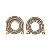 2 -Pack Outlet SS Washing machine connector
