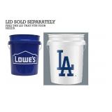 5gallon Plastic Blue and White General buckets2pcs