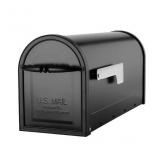 Cambridge Metal Standard Mailbox Black