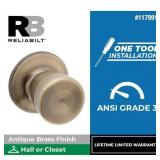 Hall/Closet Passage Door Knob