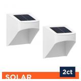 4-in x 4-in White LED Outdoor Deck light 2 -Pack