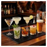 2 Pcs Bar Mat for Countertop 24 x 6 Inch