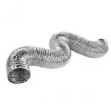 IMPERIAL 4-in x 8.0-ft Foil Flexible Duct
