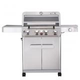SS 5Burner Infrared Liquid Propane Gas Grill