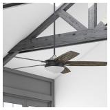 70in Ceiling Fan/Light and Remote Control/5 -Blade