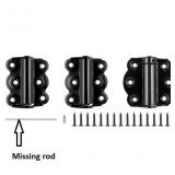 2.75-in Steel Screen/Storm door hinge 3 -Pack