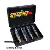3 -Pack HSS Double-Ended 2-in Screw extractor set