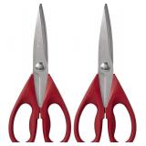 Purpose Kitchen Shears with Protective Sheath.2pcs