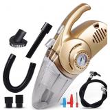 4-in-1 Multi-Function Car Vacuum Cleaner (Black)