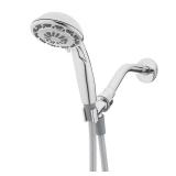 6Spray Chrome 3.5in Round Handheld Shower Head