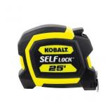 Kobalt Yellow 25-ft Auto Lock Tape Measure