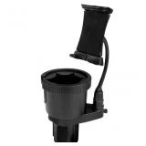 ToughTested Black Adjustable Cell Phone Car Mount