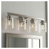 24.5-in 4 Light Transitional Bathroom Vanity light
