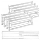 8Pack4'Regular Upgrade DrawerDividers,12.8'-22.3'