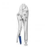 ProjectSource Silver 7in Curved jaw Locking Pliers