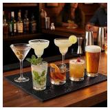2 Pcs Bar Mat for Countertop 24 x 6 Inch