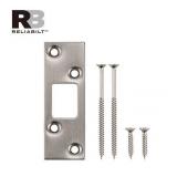 RELIABILT Satin Security strike kit- 2 Set