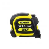 Kobalt Self Lock 30-ft Auto Lock Tape Measure