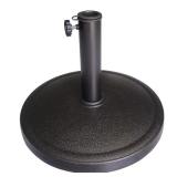 22-lb Brown Resin Plastic Patio Umbrella Base