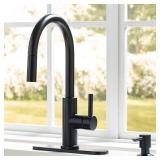 Handle Deck-mount Pull-down Kitchen Faucet/Sprayer