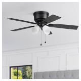 52in Ceiling Fan with Light /Pull Chain /5 -Blade